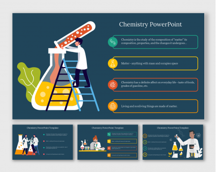 Use Free Chemistry PowerPoint Template Slide Design